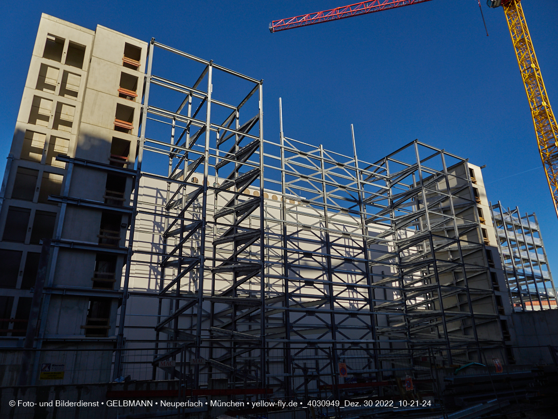 30.12.2022 - Baustelle R.EVO in Neuperlach-Süd